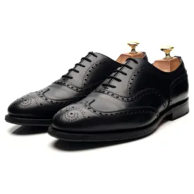 'Chetwynd' Black Leather Oxford Brogues UK 8 F