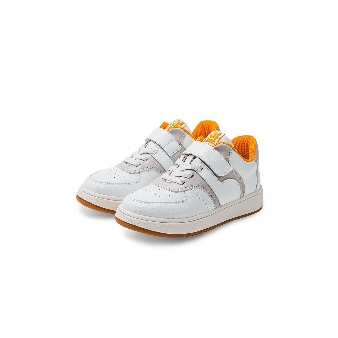 Elevate Fleece Lined Kids White Everyday Sneakers