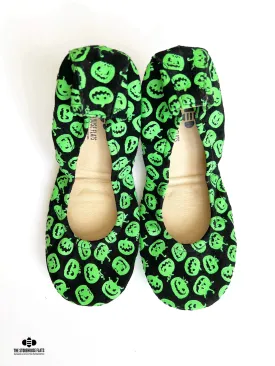 Jackie Printed Suede - green