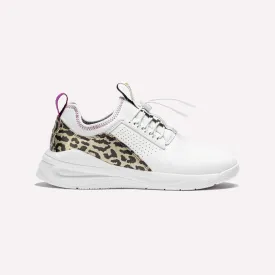 Men's Classic - White / Gold Leopard