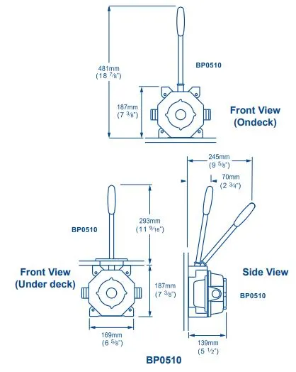 MK 5 UNIVERSAL VERSATILE BILGE & DIESEL TRANSFER PUMP