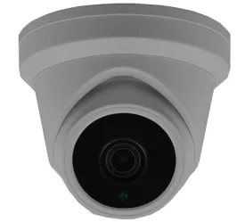 NDAA Compliant 8 Megapixel (4K) HD Indoor/Outdoor IR Turret Dome Camera w/ 2.8mm Lens & Audio NC408-2XDA-28