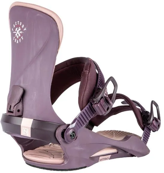 Nitro Cosmic Women's Snowboard Bindings - Factory Craft Series - 2024