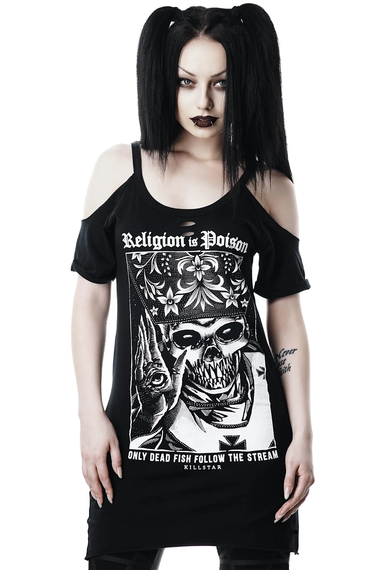 Religion Distress Top