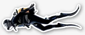 Scuba Diver Sticker