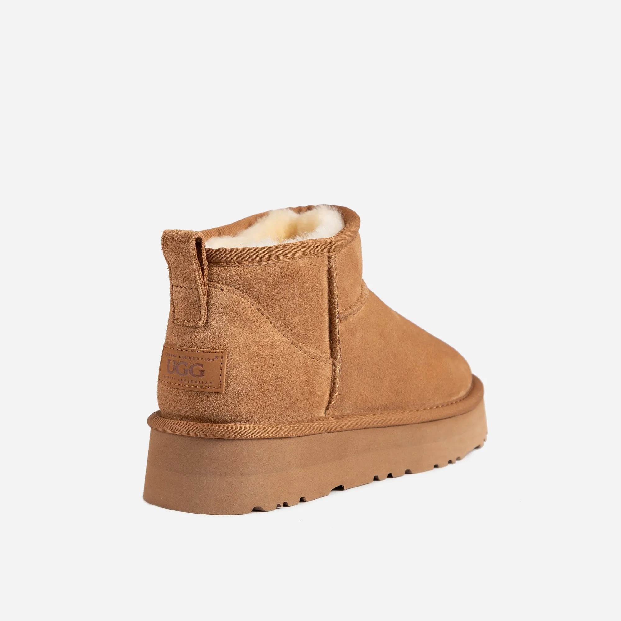 Ugg Classic Platform Ultra Mini Boots (Cow Suede)